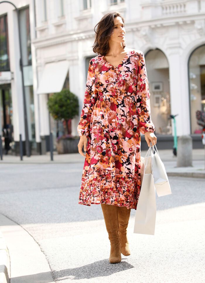 Kleid mit sch&ouml;nem Floralprint 