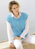 Pullunder in Mustermix TÜRKIS