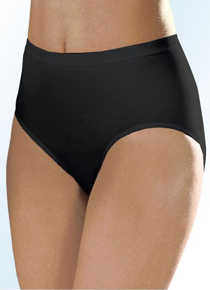 Mey Zweierpack Slips SCHWARZ