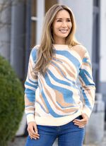 Pullover in Jacquard-Dessin 