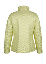 Steppjacke mit recycelter Wattierung