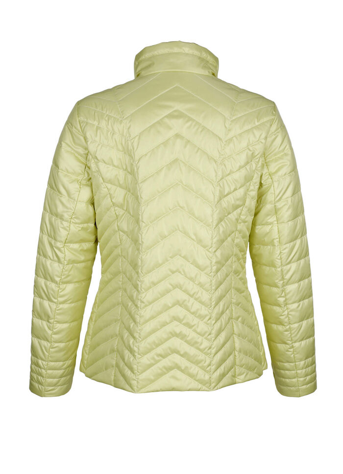 Steppjacke mit recycelter Wattierung