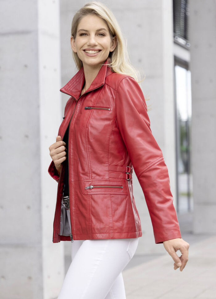 Lederkurzjacke von „Caminari“ 