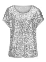Shirt mit funkelnden Pailetten 
