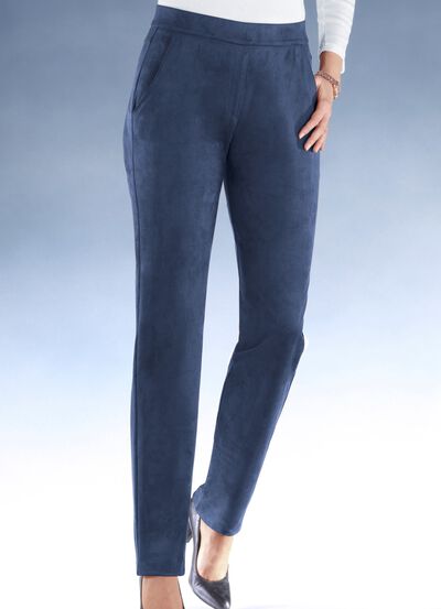 Trendige, samtweiche Hose 