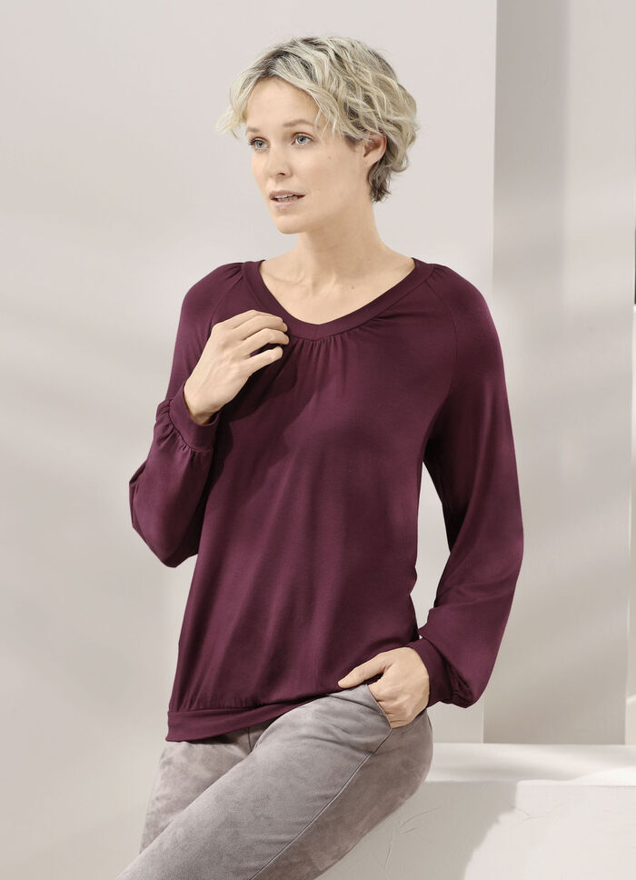 Shirt mit Raglanärmeln 