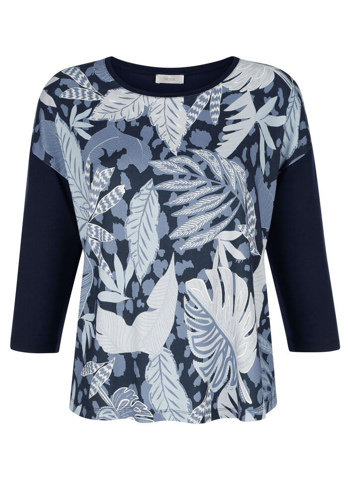 Shirt mit 3/4-langen Ärmeln 