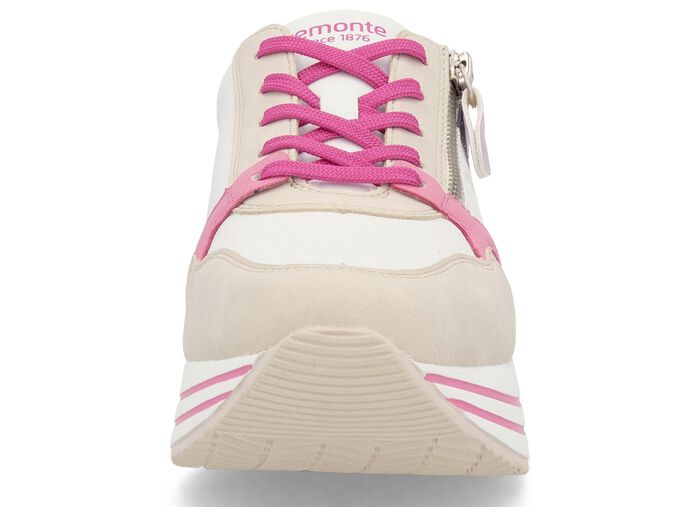 Remonte Schn&uuml;r-Sneaker aus Nappaleder 