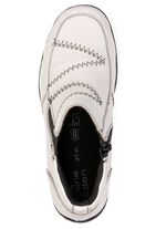 ELENA EDEN, bequeme Damen-Boots, Weite H, mit herausnehmbarem Fu&szlig;bett ECRU