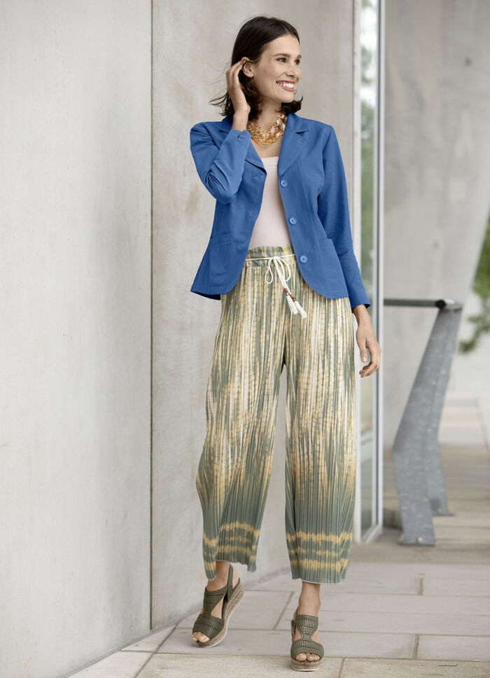 Blusenjacke  mit Schulterpolster ROYALBLAU