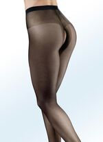 Sexy Dreierpack Strumpfhosen mit offenem Schritt HAUT