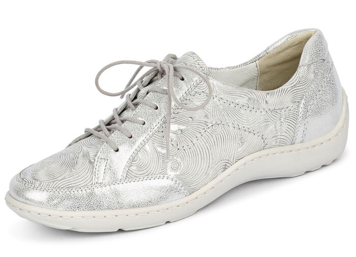 Waldl&auml;ufer, elegante Damen-Schn&uuml;rschuhe, Weite H, mit herausnehmbarem Fu&szlig;bett 