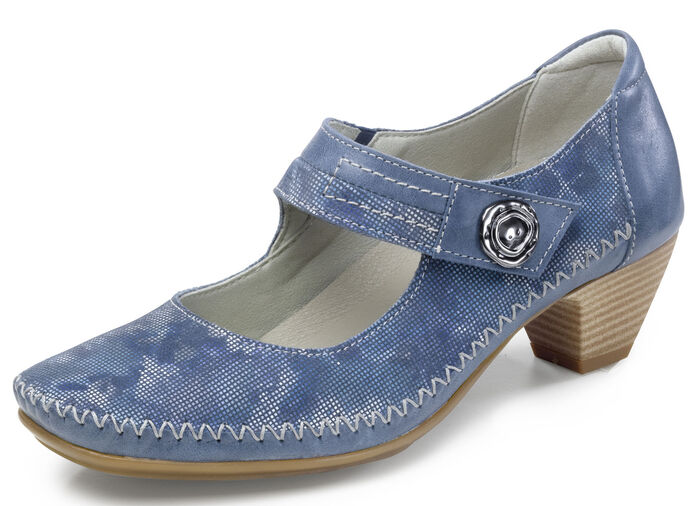 ELENA EDEN, schicke Damen-Pumps, Weite G, mit herausnehmbarem Fußbett JEANS