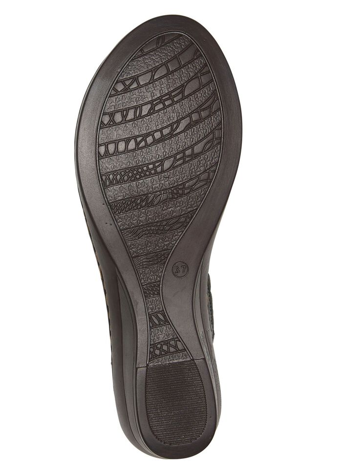 ELENA EDEN, sommerliche Damen-Sandaletten, Weite G, aus Leder 