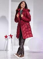 Kurzmantel mit abnehmbarer Kapuze 