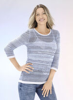 Pullover in leichter Transparenz 