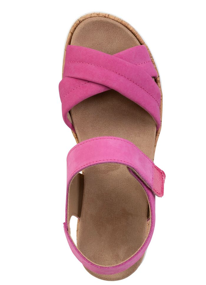 ELENA EDEN, bequeme Damen-Sandalen, Weite H, mit herausnehmbarem Fu&szlig;bett 
