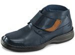Boot mit verstellbarer Klettspange MARINE-BRAUN