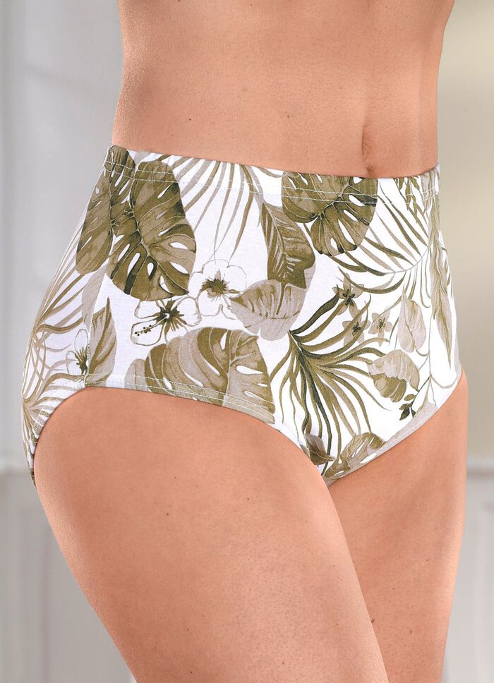 Viererpack Slips mit Gummizug im Bund 