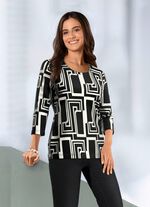 Shirt mit 3/4-langen &Auml;rmeln 