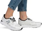 Rieker Sneaker aus teilweise beschichtetem Meshmaterial WEISS