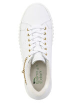 ELENA EDEN, stylische Damen-Sneaker, Weite G, herausnehmbares Fußbett WEISS