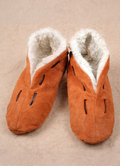 Fellhausschuhe  Fellhausschuhe