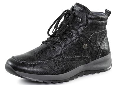 Waldl&auml;ufer Schn&uuml;r-Boot aus Hirsch-Nappaleder 