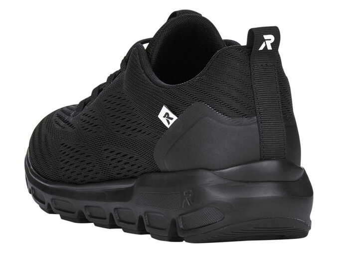 Rieker Sneaker mit elastischer Zierschnürung SCHWARZ