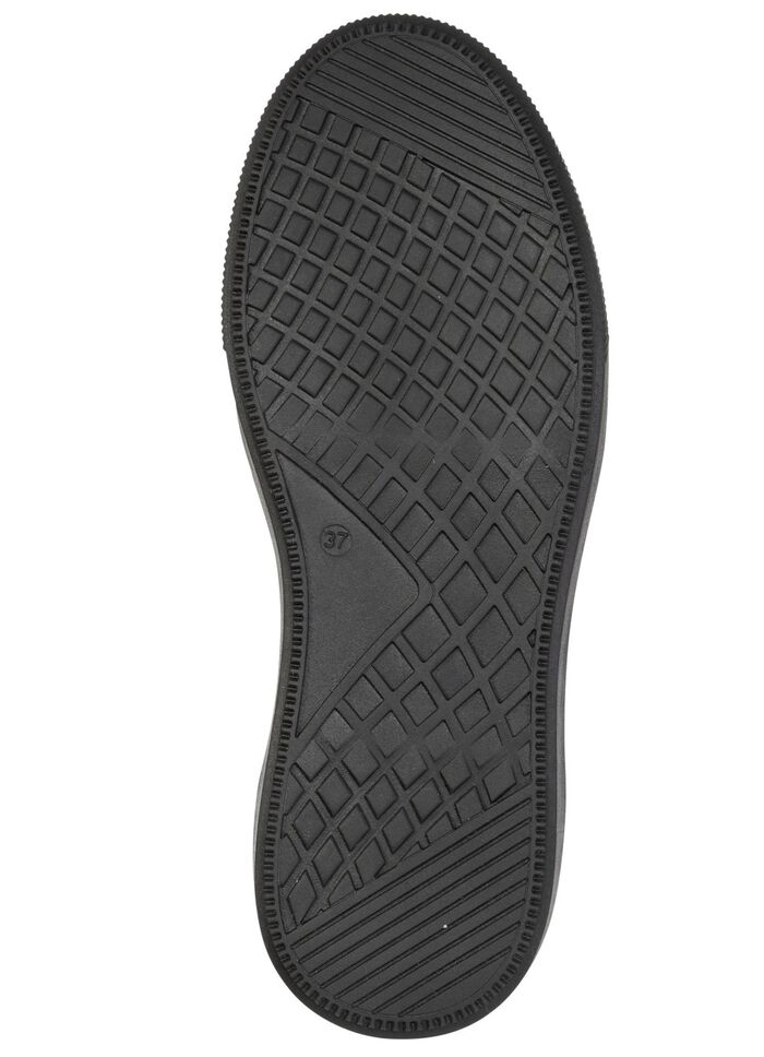 laurakent, trendige Damen-Sneaker, Weite H, mit herausnehmbarem Fu&szlig;bett SCHWARZ