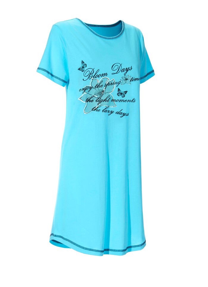 Zweierpack Nachthemden, Kurzarm mit Rundhals 