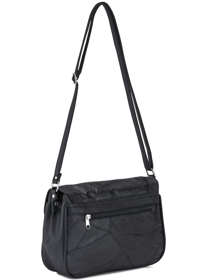 Patchwork-Tasche aus Nappaleder 