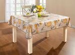 Wachstuch-Tischdecke mit Ginkgo-Motiven 
