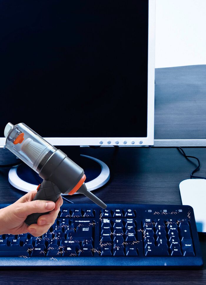 Kabelloser 2-in1 Mini-Akku-Handstaubsauger 