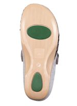 Mubb, klassische Damen-Hausschuhe, Weite H, mit herausnehmbarem Fu&szlig;bett BEIGE