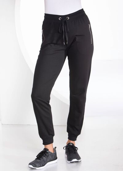 Freizeithose mit Rei&szlig;verschluss-Taschen in 4 Farben 