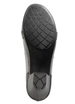 Gemini Schnür-Trotteur aus teilweise schattiertem Nappaleder GRAU-SCHWARZ