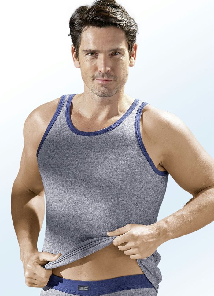 Dreierpack Sportjacken aus Feinripp, uni 