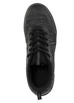 Barfu&szlig;schuh aus Textilmaterial mit Synthetik-Bes&auml;tzen SCHWARZ-GRAU