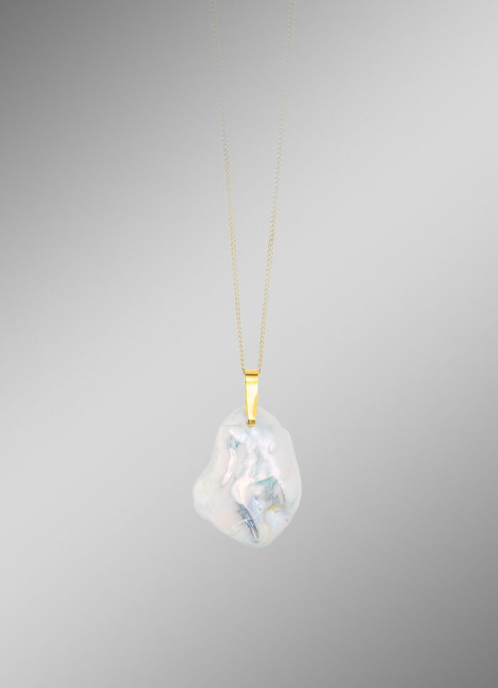 Anhänger mit Süßwasser-Zuchtperle 