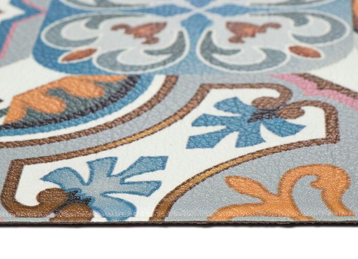 Strapazierf&auml;higer K&uuml;chenl&auml;ufer und -teppich im Fliesen-Design 