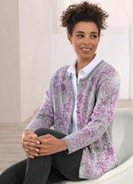 Strickjacke mit dekorativen Kn&ouml;pfen 