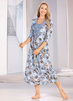 kn&ouml;chellanges Nachthemd mit gro&szlig;z&uuml;giger Motivspitze 