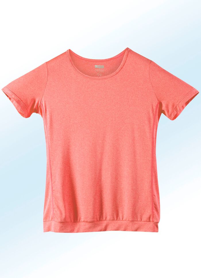 Meliertes Funktionsshirt von „LPO“ in 3 Farben APRICOT