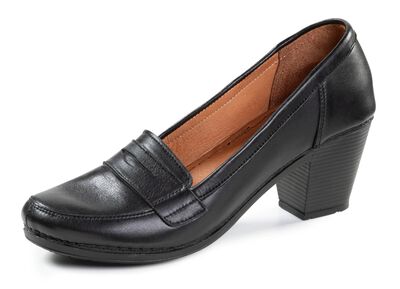 Gemini Pumps aus teilweise schattiertem Rind-Nappaleder 