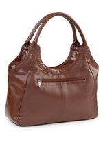 Laurina, Tasche, Damen, aus Leder MARONE