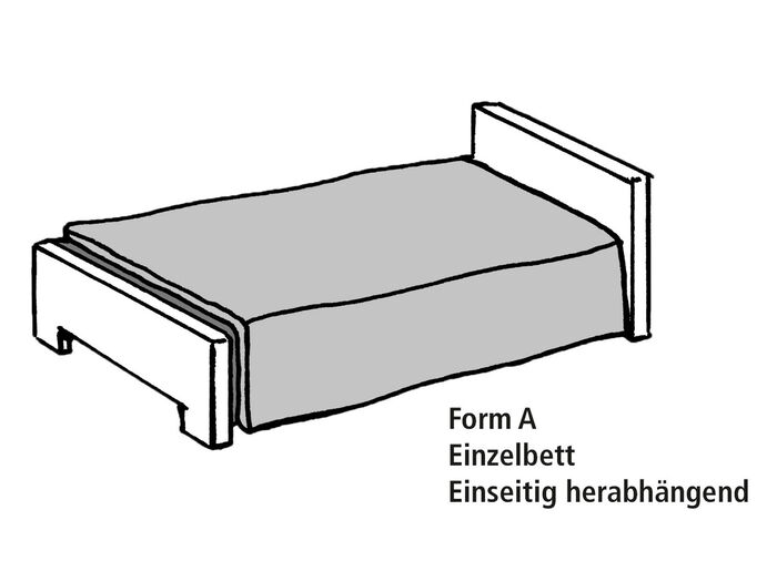 Tagesdecken und Kissenbezüge in edler Samt-Optik CREME