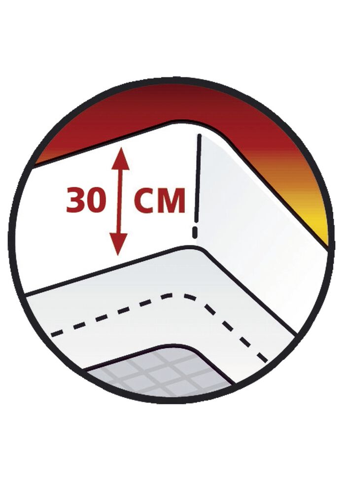 Luxuszwirn-Jersey-Spannbetttuch mit Elasthan CAMEL