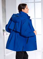 Funktionsjacke mit Rei&szlig;verschluss im R&uuml;ckteilkoller 