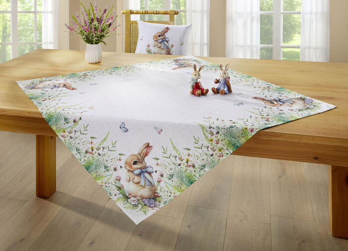 Tisch- und Raumdekoration mit Frühlings-Motiv 